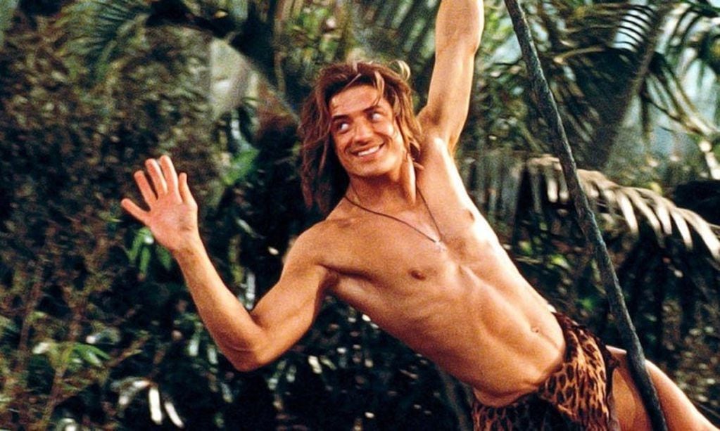 Brendan Fraser en "George de la selva"
