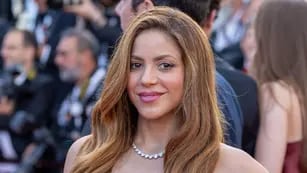 Shakira enamoró a todos con un vestido ajustado efecto mojado y tono nude