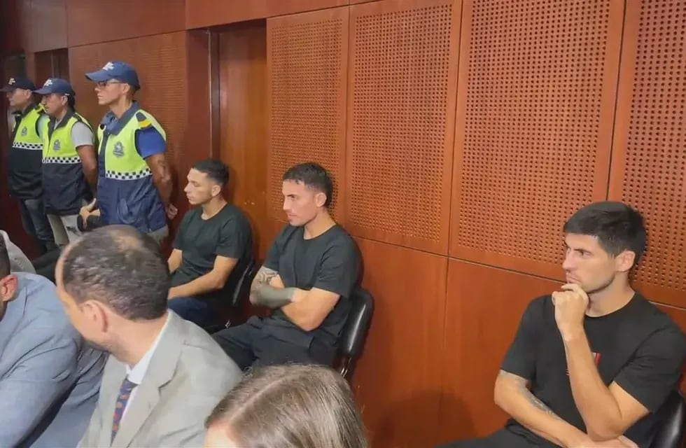 Cufré, Osorio y Florentín durante la audiencia den Tucumán - TN