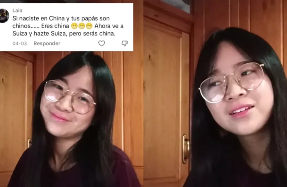 La joven tiktoker Yin Hanna respondió a los "haters" con un video que supera el millón de reproducciones. Foto: Captura video