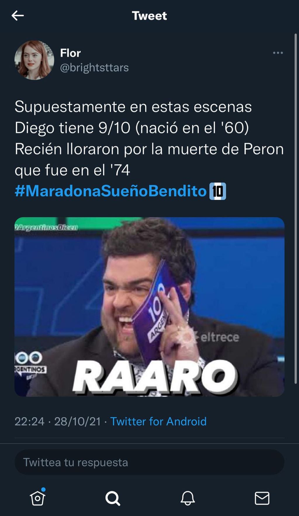 Bajo rating y memes en el estreno de Sueño Bendito, la serie de Maradona.