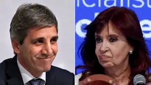 Cruce entre Luis Caputo y Cristina Kirchner