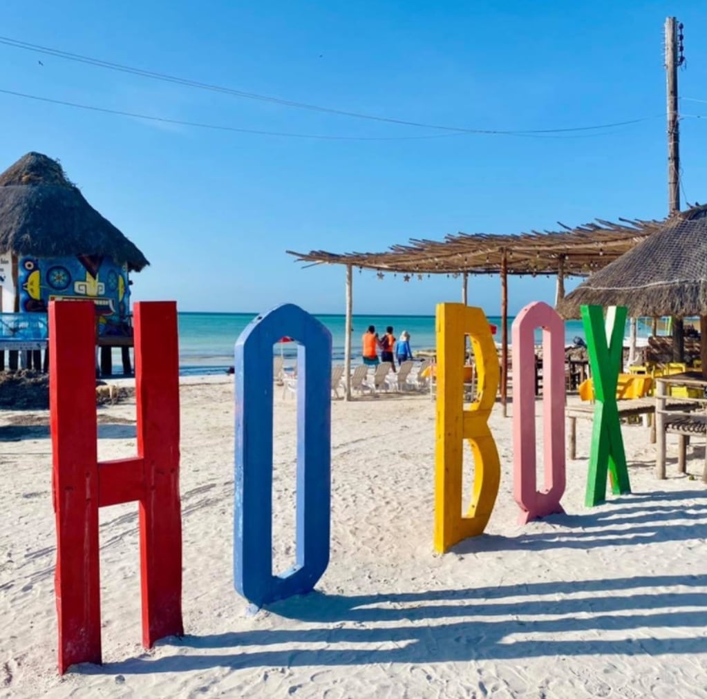 Así es Holbox la paradisíaca isla del Caribe mexicano donde fue escrachada Volnovich de vacaciones. Foto: Instagram @laislaholbox
