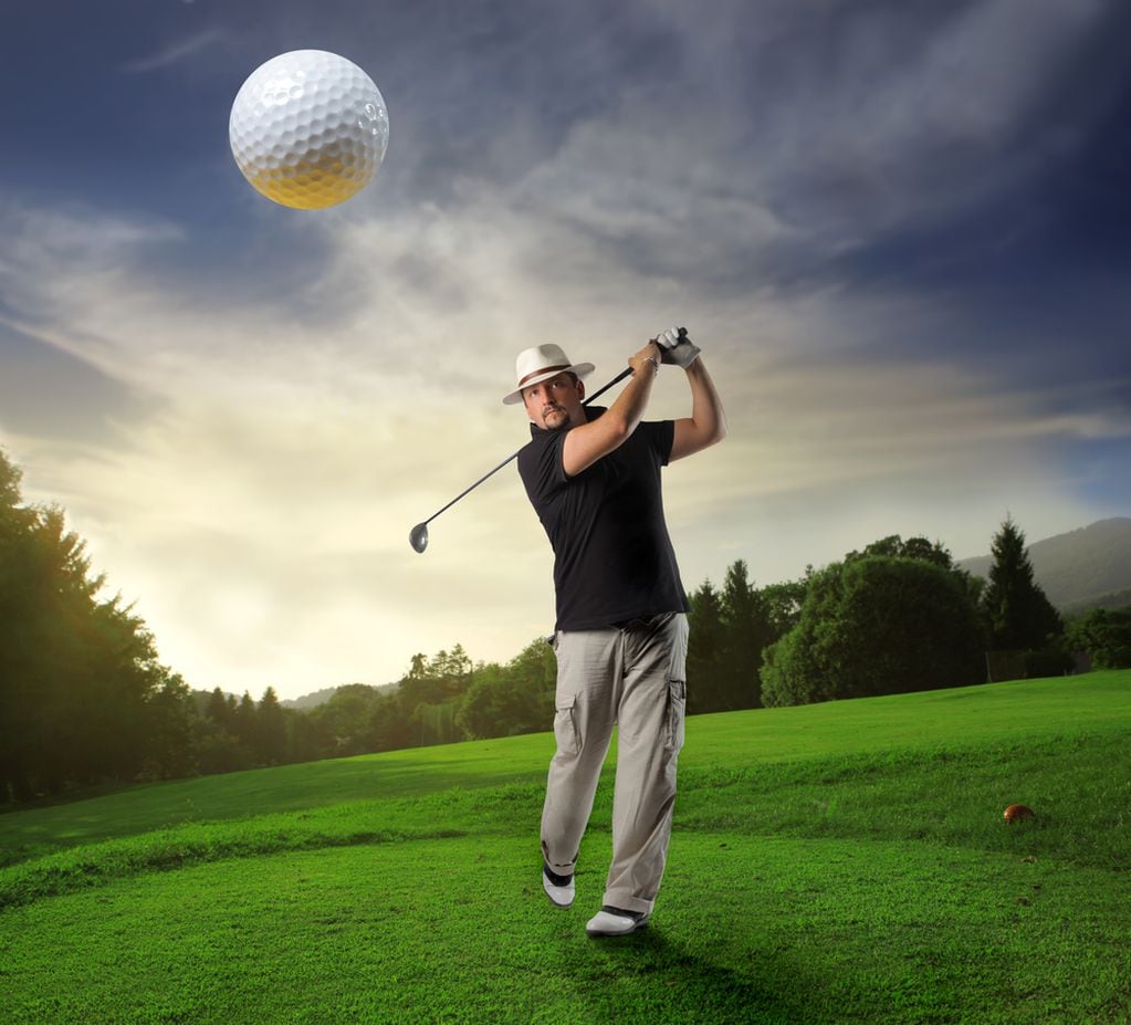 El golf: ese deporte tan particular, que combina de modo tan preciso lo físico con lo técnico, la fuerza con el equilibrio.