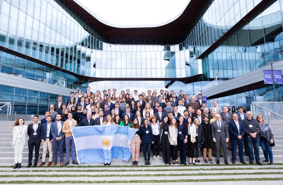 Fueron 110 jóvenes los que asistieron a la Conferencia 2022 de Masters Argentina, en Chicago, Estados Unidos: Foto: Gentileza Indre Cantero