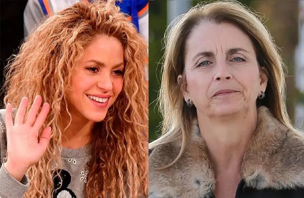Aseguran que la madre de Piqué le pegó a Shakira