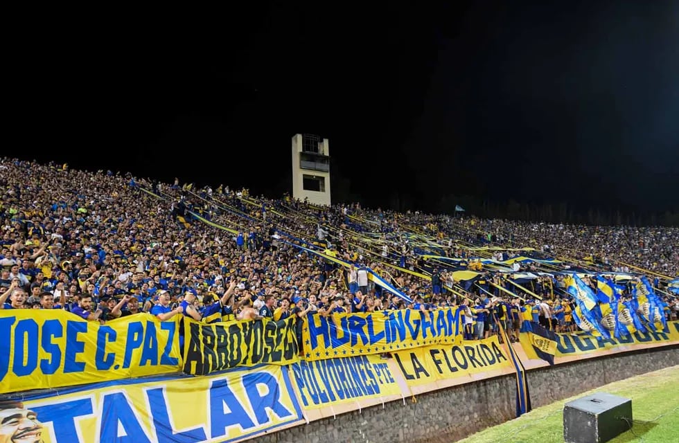 La gente de Boca se ubicará en la popular Norte del Estadio Malvinas Argentinas. / Marcelo Rolland