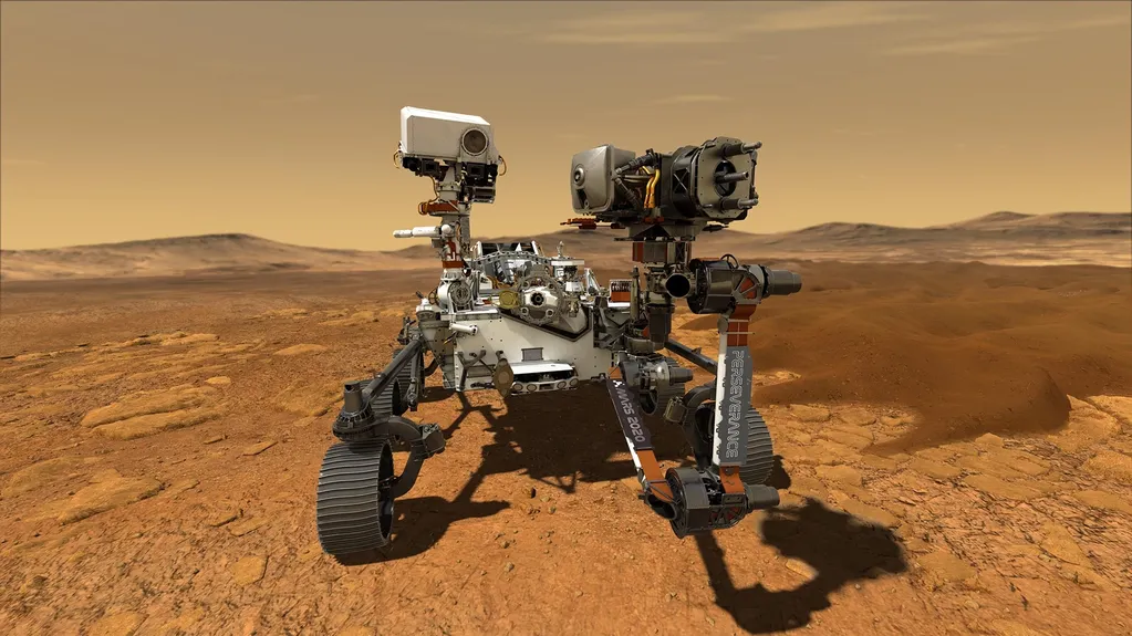 El explorador de Marte Perseverance de la NASA. Foto: Web