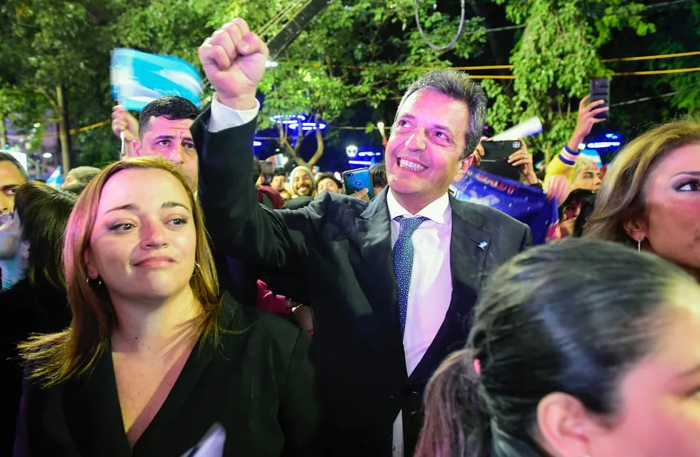 El precandidato presidencial de Unión por la Patria, Sergio Massa.