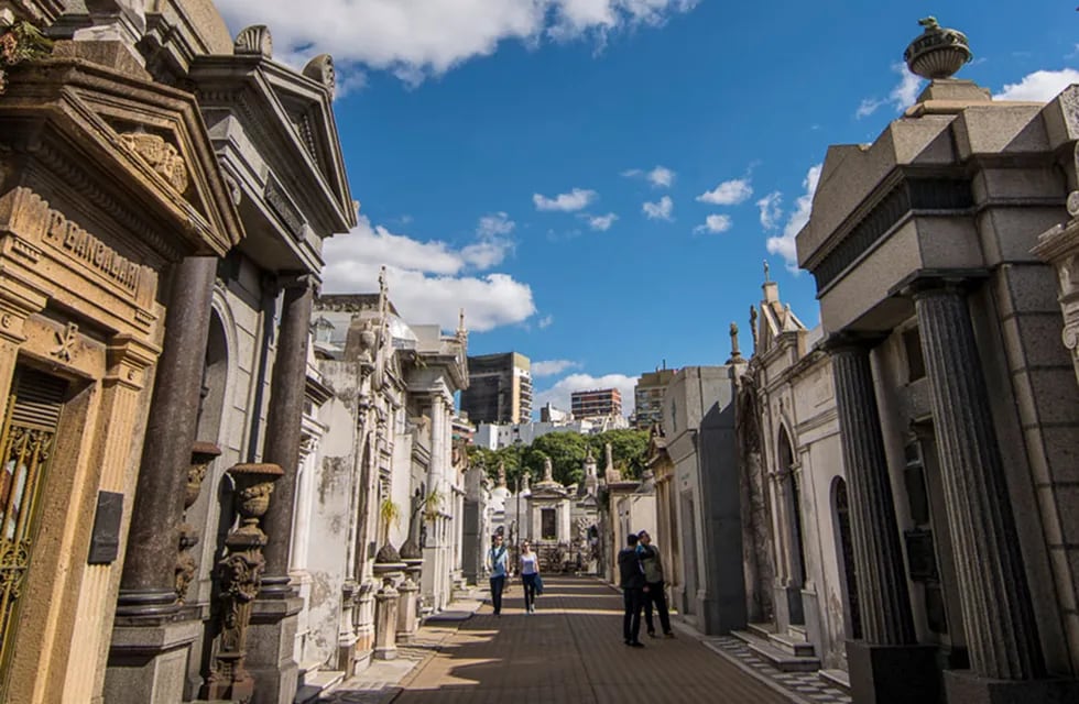 Cementerio de Recoleta. Foto: Gentileza Gobierno de la Ciudad de Buenos Aires