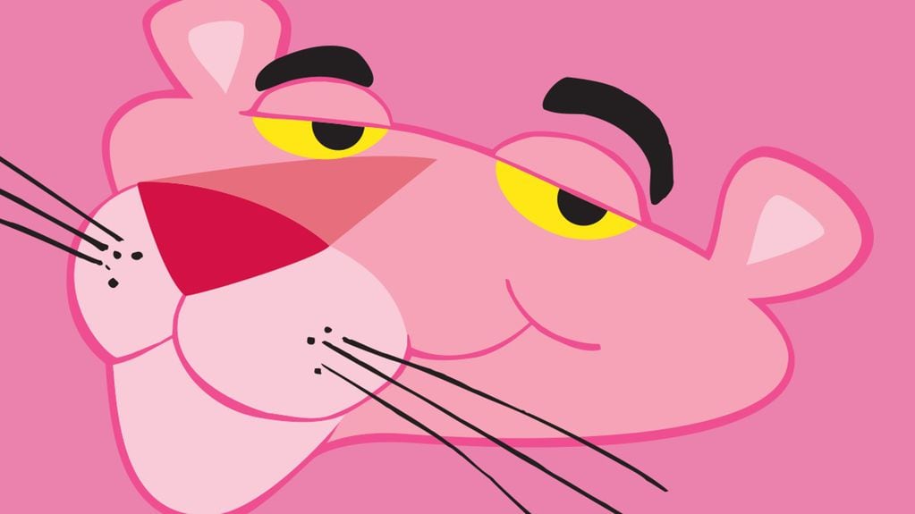 La pantera rosa es uno de los personajes animados más célebres en la cultura 