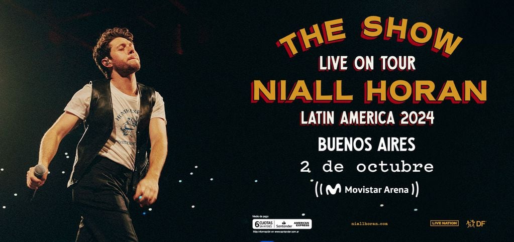 Entradas para Niall Horan en Argentina 2024: link para comprar y precios