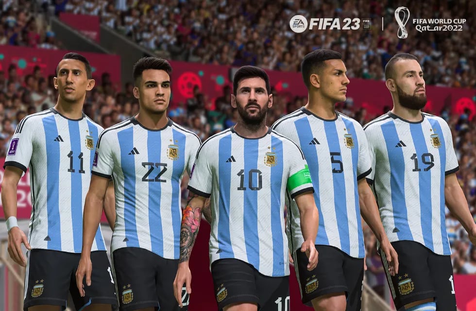 Fifa 23 predijo que la selección argentina como campeona del mundo (EA Sports)
