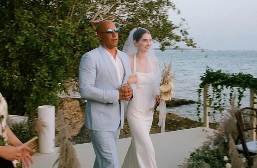 Vin Diesel acompañó al altar a la hija de Paul Walker en su casamiento