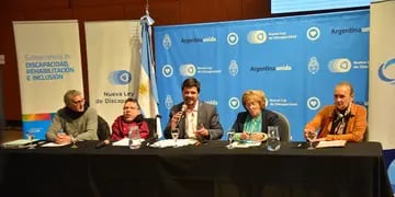Audiencia pública por la nueva ley de discapacidad. En el Centro de convenciones de Córdoba