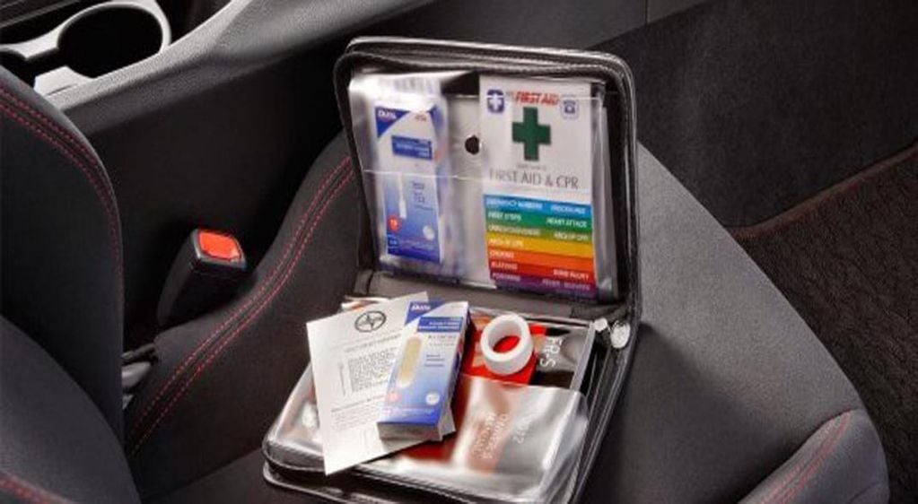 Elementos para tener en cuenta al preparar el botiquín de primeros auxilios de tu auto. (Mundo Maipú)