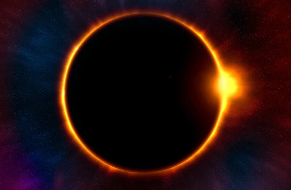 El eclipse se verá de forma total desde una franja al norte de la Patagonia.