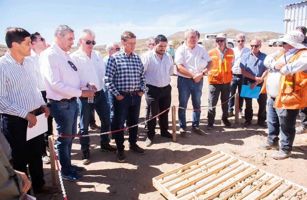 El Gobierno realizó una visita al proyecto de Malargüe.