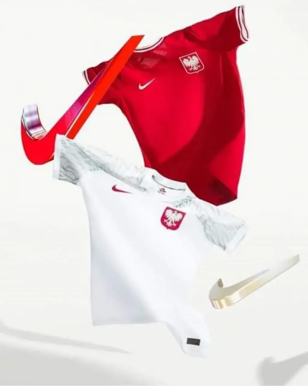 La camiseta de Polonia /Gentileza TyC Sports