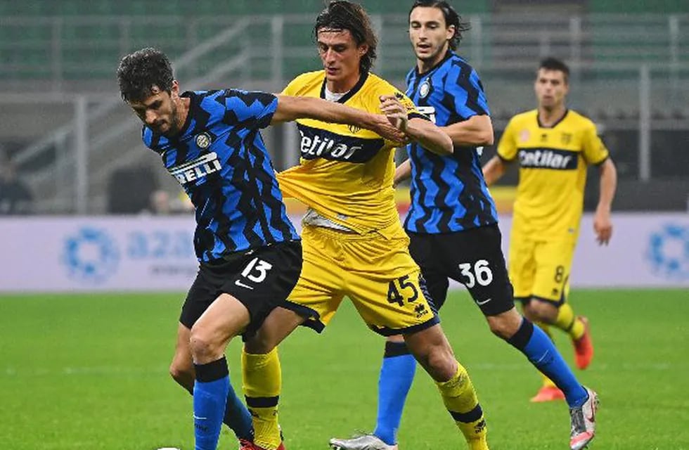 Por la sexta fecha de la Serie A, Inter igualó por 2-2 con Parma y se quedó con las ganas de alcanzar a Milan en la cima del torneo italiano. / Gentileza.