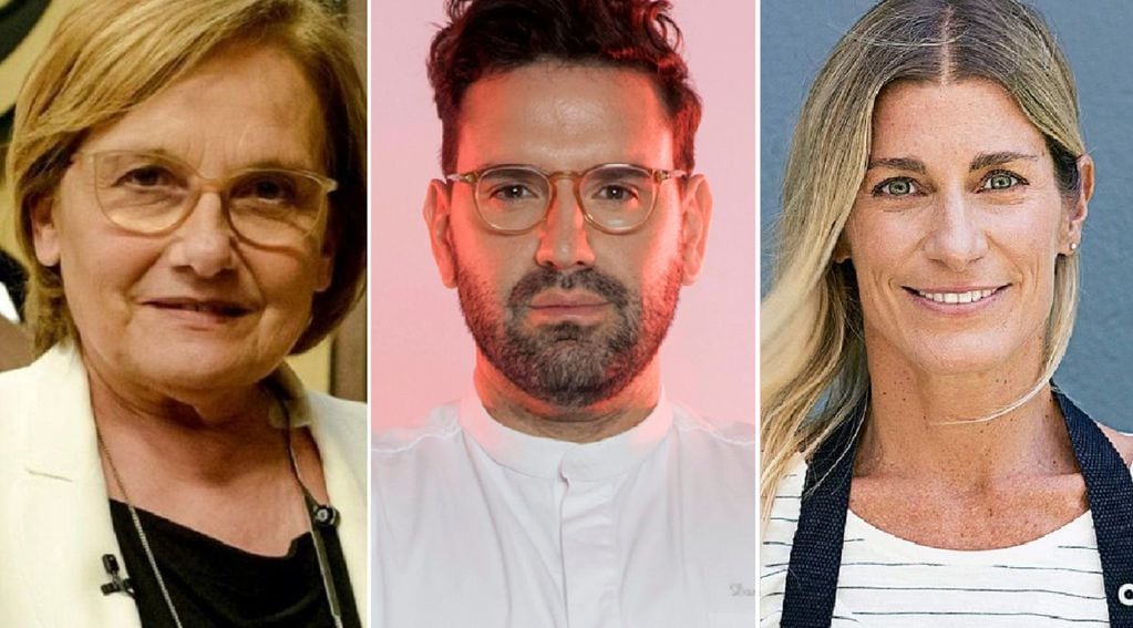 Dolli Irigoyen, Damián Betular y Pamela Villar, los tres jurados de Bake Off Argentina 2021