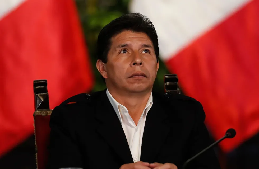 Pedro Castillo, presidente de Perú. Foto: Archivo / Los Andes