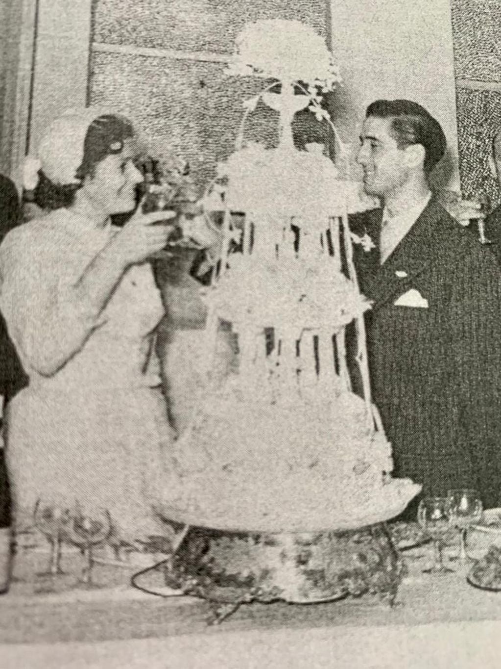 Teresa y Francesco se casaron el 31 de marzo de 1954 en la iglesia San Nicolás. | Foto: gentileza
