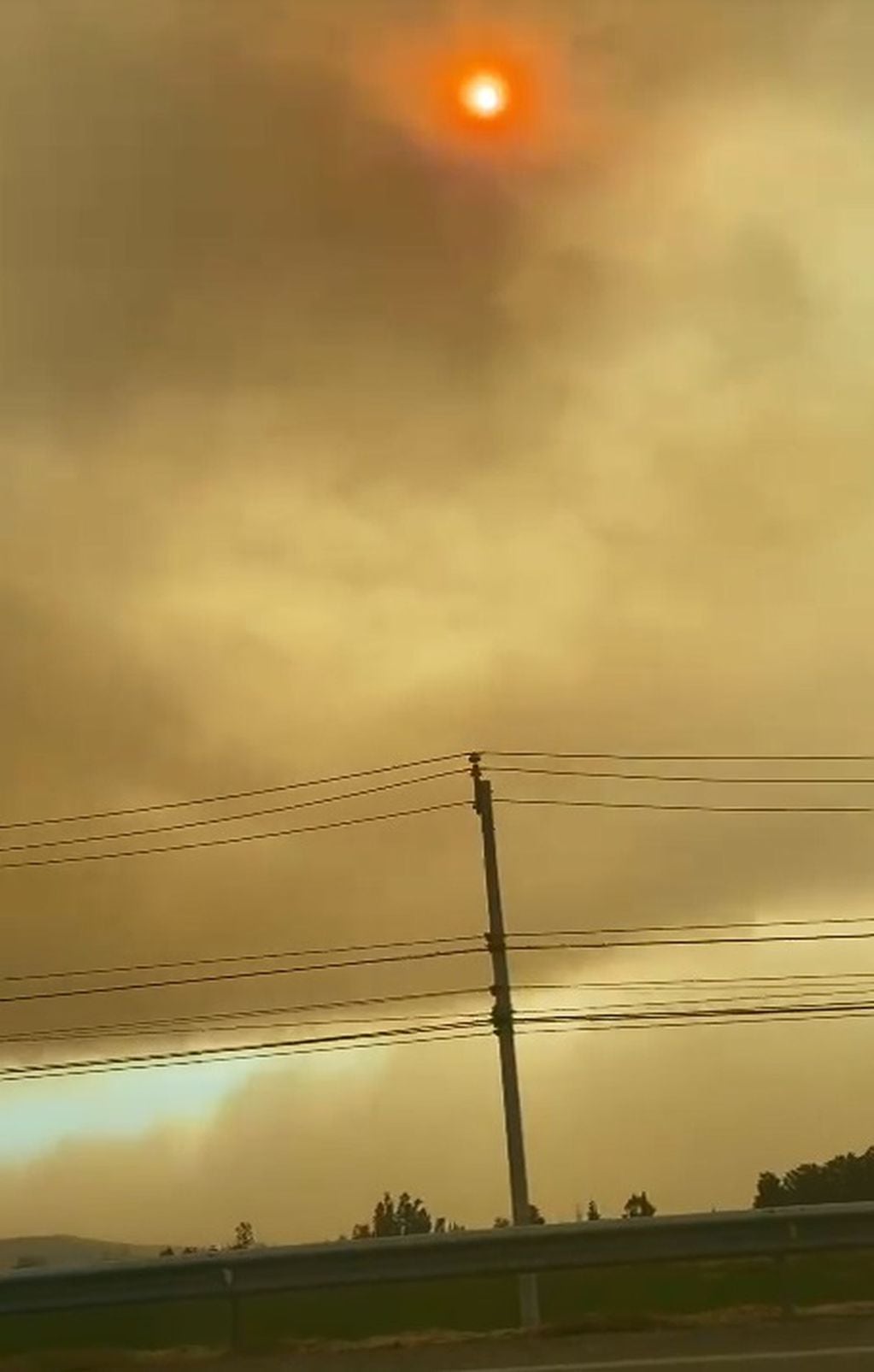 De a poco vuelve la calma a Viña del Mar tras los incendios: fotos y videos de las escenas “apocalípticas”. Foto: Gentileza Mariano Meneo
