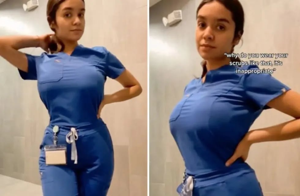Erika Díaz, una joven enfermera de 22 años. Foto: Web
