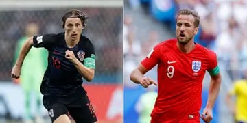 Goleadores y defensas, los creadores y los arqueros. ¿Cuáles son los mejores cara a cara esta tarde entre Inglaterra y Croacia?