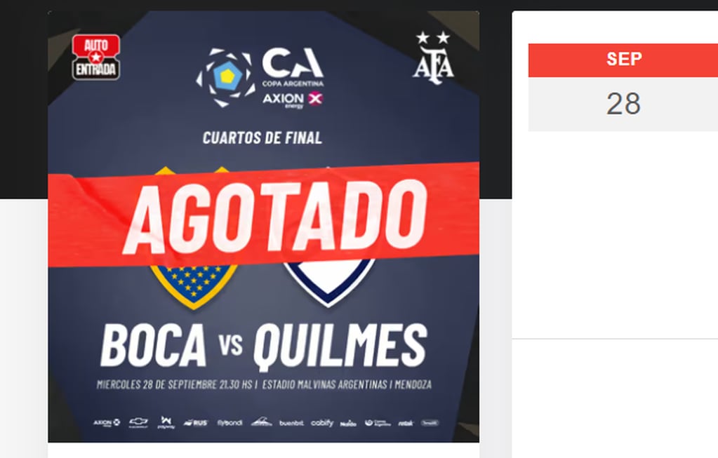 Boca vs Quilmes Copa Argentina