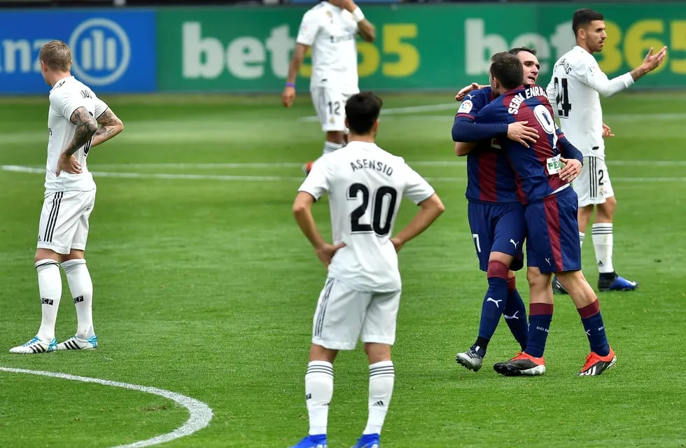 Dura derrota del Real Madrid en su visita al Eibar 