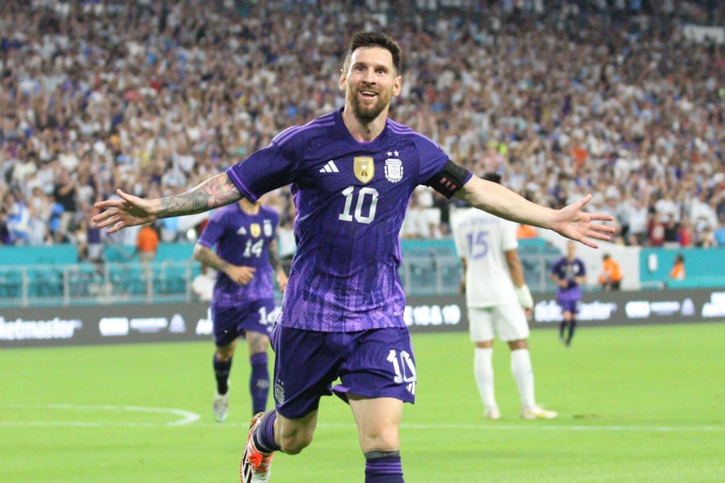 Messi, el capitán de la Selección Argentina