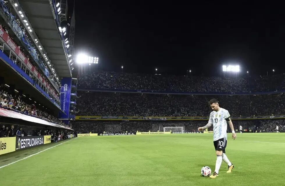 Lionel Messi vuelve a pisar La Bombonera. / Gentileza.