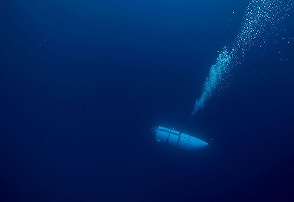 El submarino implosionó. Foto: Oceangate.com