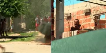 Rosario: vecinos atacaron a un narco en un su vivienda