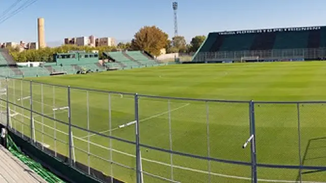 Imagen panorámica del Estadio Ingeniero Hilario Sanchez, del club San Martín de San Juan