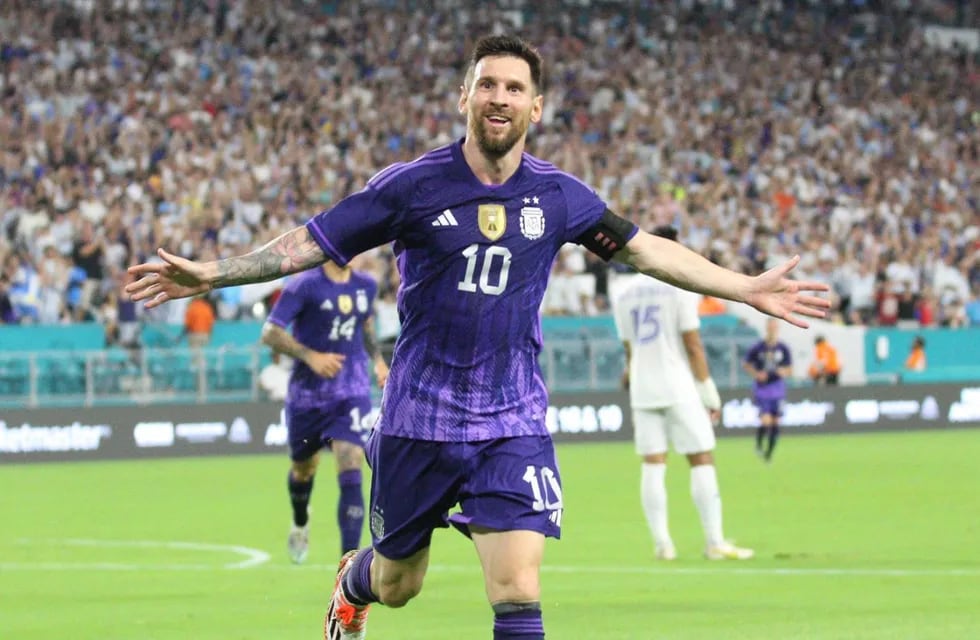 Messi, el capitán de la Selección Argentina