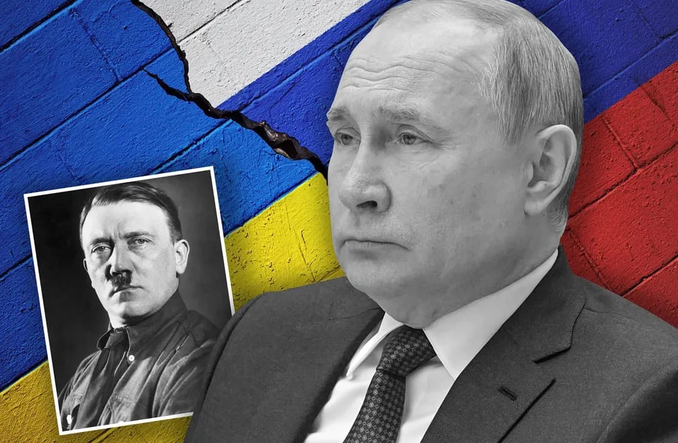 El presidente de Ucrania comparó a Rusia con la "Alemania nazi" y rompió relaciones con Moscú (Foto NY Post)