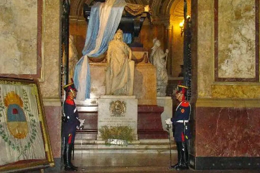 Tumba del General San Martín en la Catedral Metropolitana de Buenos Aires