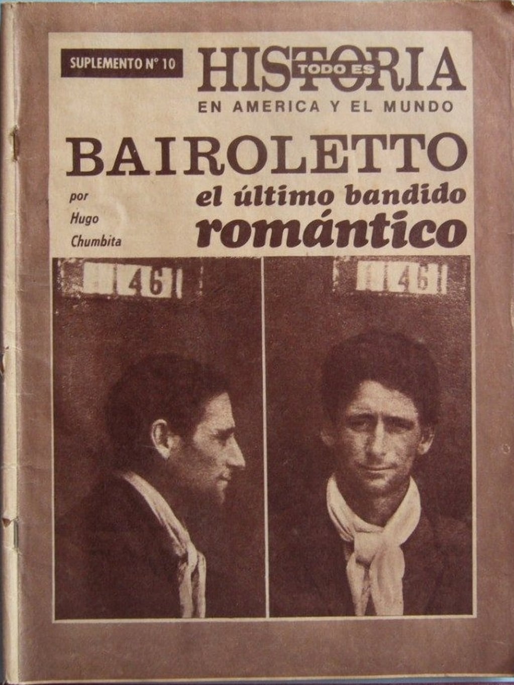 Santos populares: Bairoletto, el “Robbin Hood de las Pampas” que murió en Mendoza y moviliza miles de fieles. Foto: Twitter @Periodistan