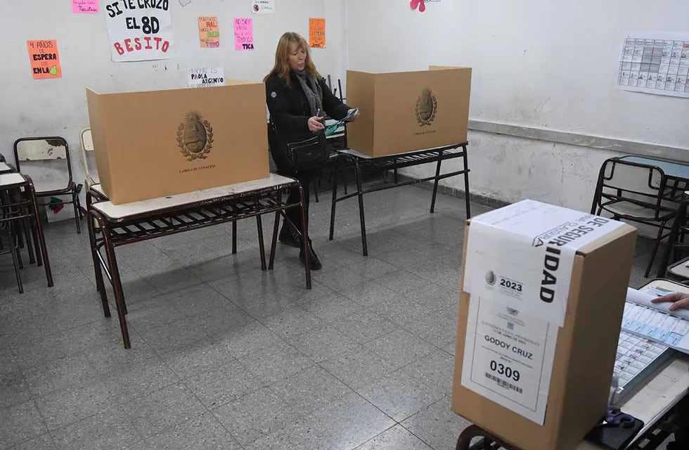 Elecciones provinciales en Mendoza.
Foto: José Gutierrez / Los Andes