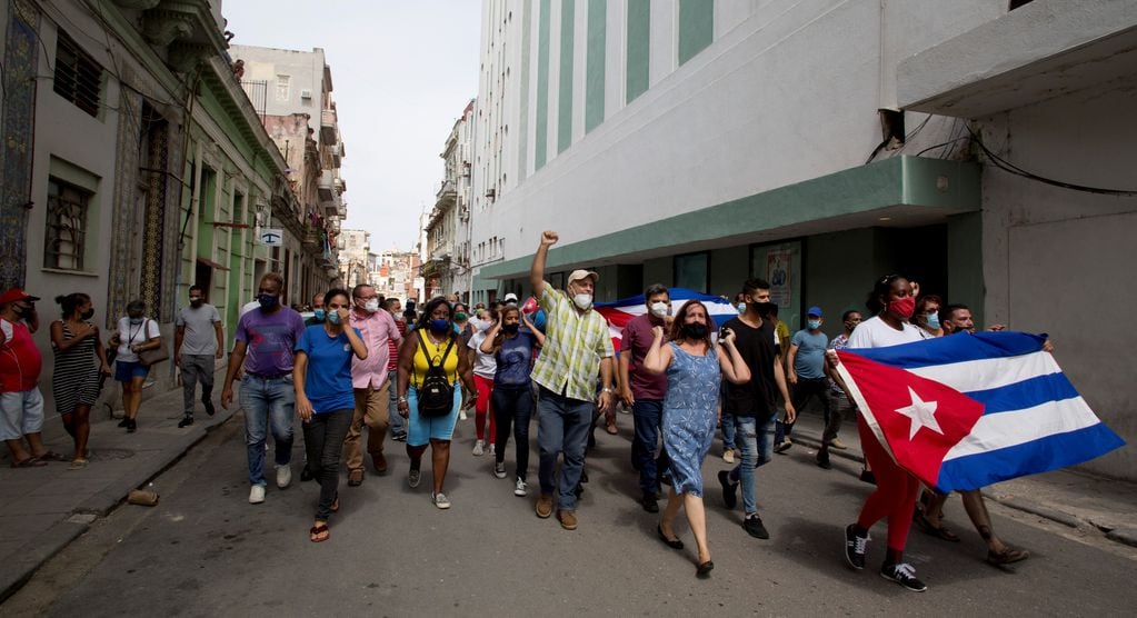 Protestas en Cuba en reclamo de mejoras sociales, sanitarias y económicas - 