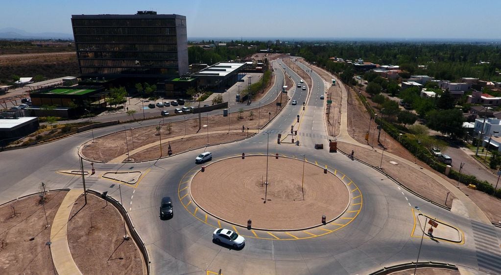 habilitó el primer tramo de la modernización de la Ruta Panamericana Foto: Gobierno de Mendoza
