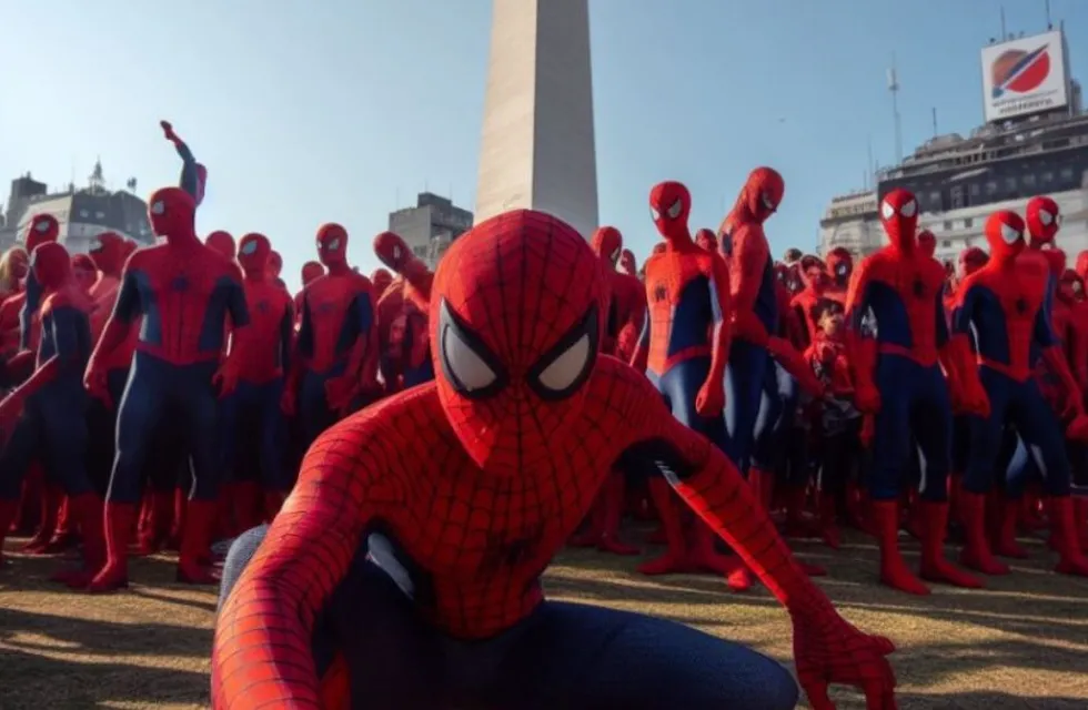 Una nueva juntada de Spider-Man, esta vez en Mendoza y con fines solidarios: cómo y dónde participar. Foto: Twitter