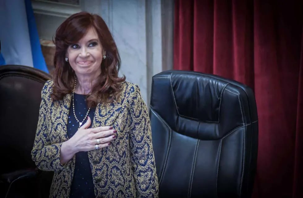 Vicepresidenta Cristina Kirchner. Foto Federico Lopez Claro