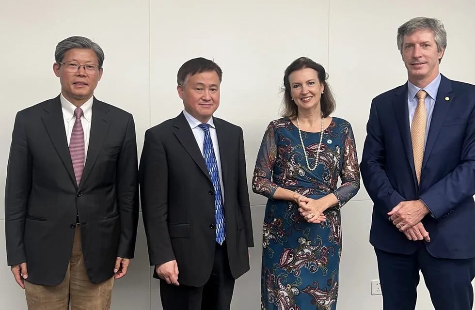 Mondino se reunió con el vicepresidente de China, el viceministro de Comercio y Representante para el Comercio Internacional, y el presidente del Banco Popular de China - Cancillería