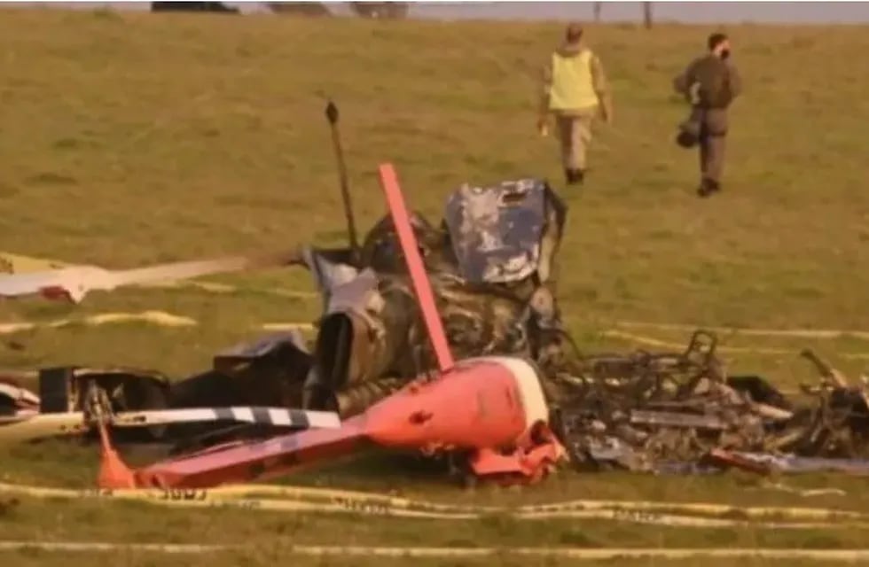 Uruguay: un helicóptero que trasladaba vacunas se precipitó a tierra y se perdieron todas las dosis