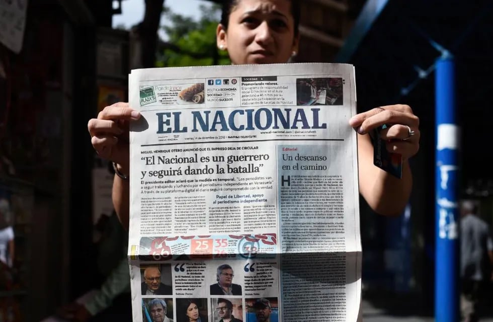 Diario El Nacional de Venezuela busca resistir el avance del gobierno.