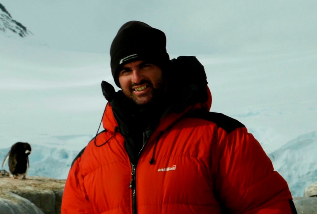Eduardo Ruiz Barlett. Estudiante de doctorado en oceanografía de la Universidad de Buenos Aires e investigador del Grupo de Oceanografía del Instituto Antártico Argentino.
